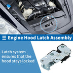 Hood Latch Assembly for Volkswagen Amarok (2010–2016) No. 1ZD823509