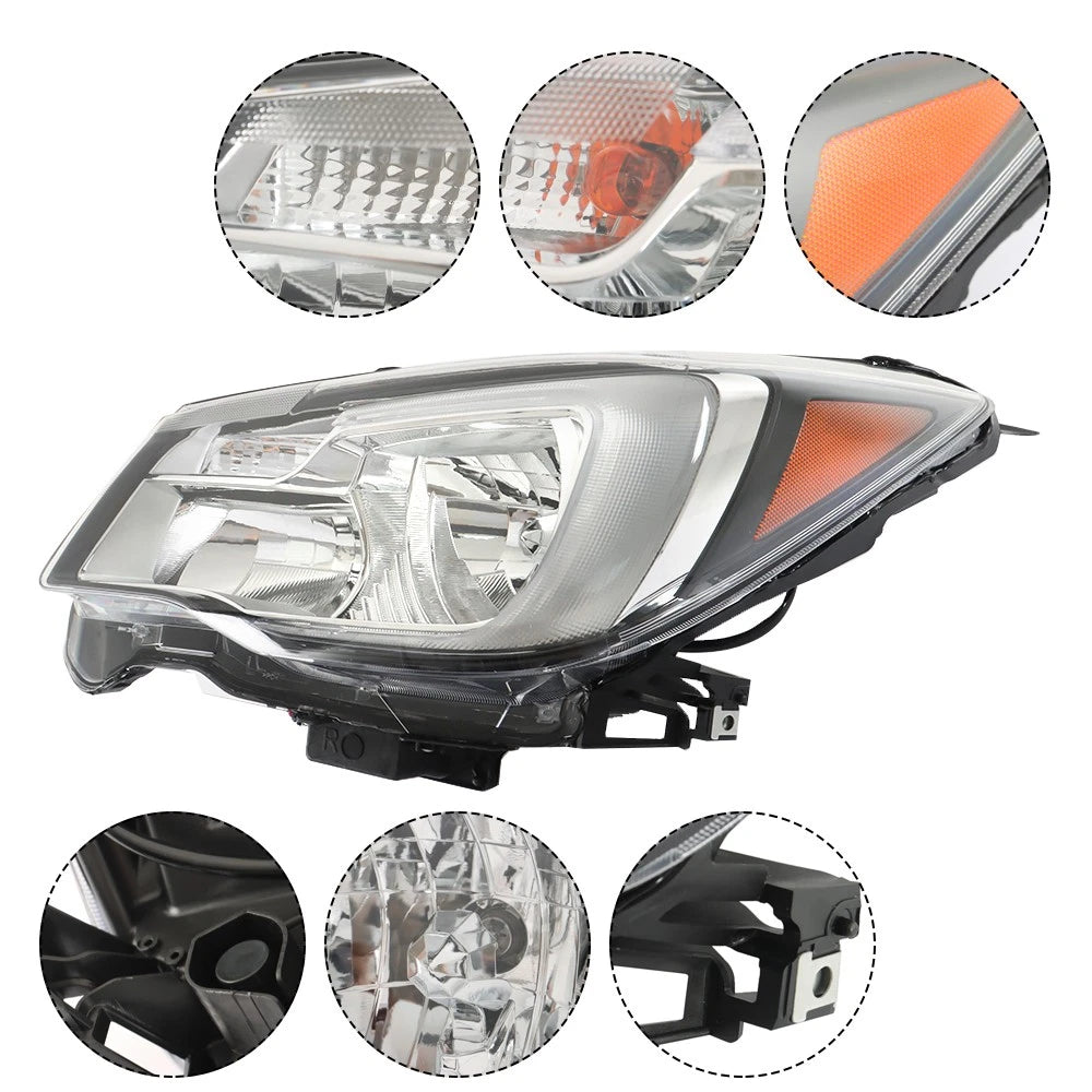 Set of 2 Headlamps for Subaru Forester (2017â2018)