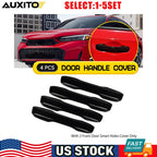 Set of 4 Gloss Black Snap Fit Door Handle Cover Protectors for Honda CR-V (2023–2025)
