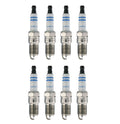 Set of 8 Bosch Double Iridium Spark Plugs for Ford Lincoln Mercury