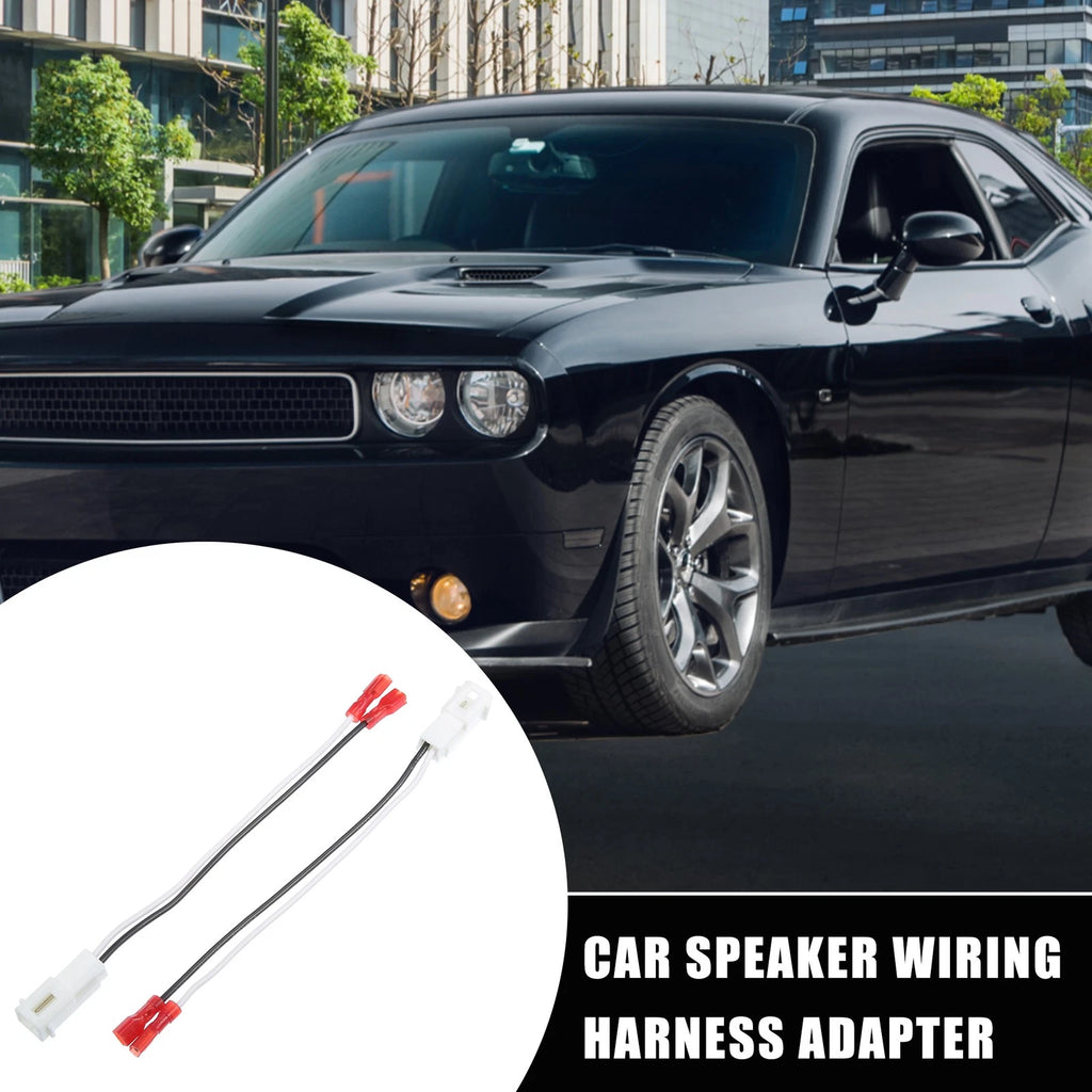 2X Dash Tweeter Speaker Wiring Harness for Dodge Jeep Chrysler (718844904087)