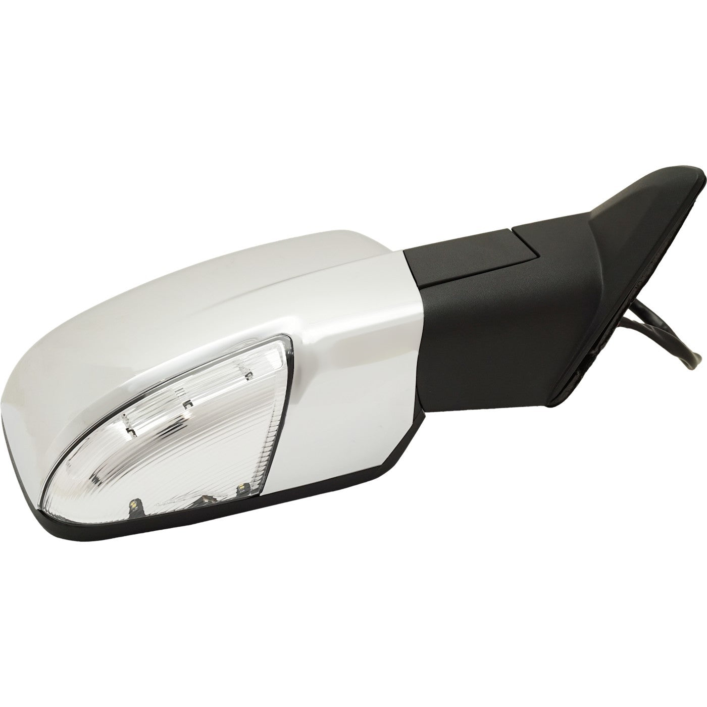 Power Mirror for Ram 1500 (2014–2018) Right Power Folding Chrome Signal Light