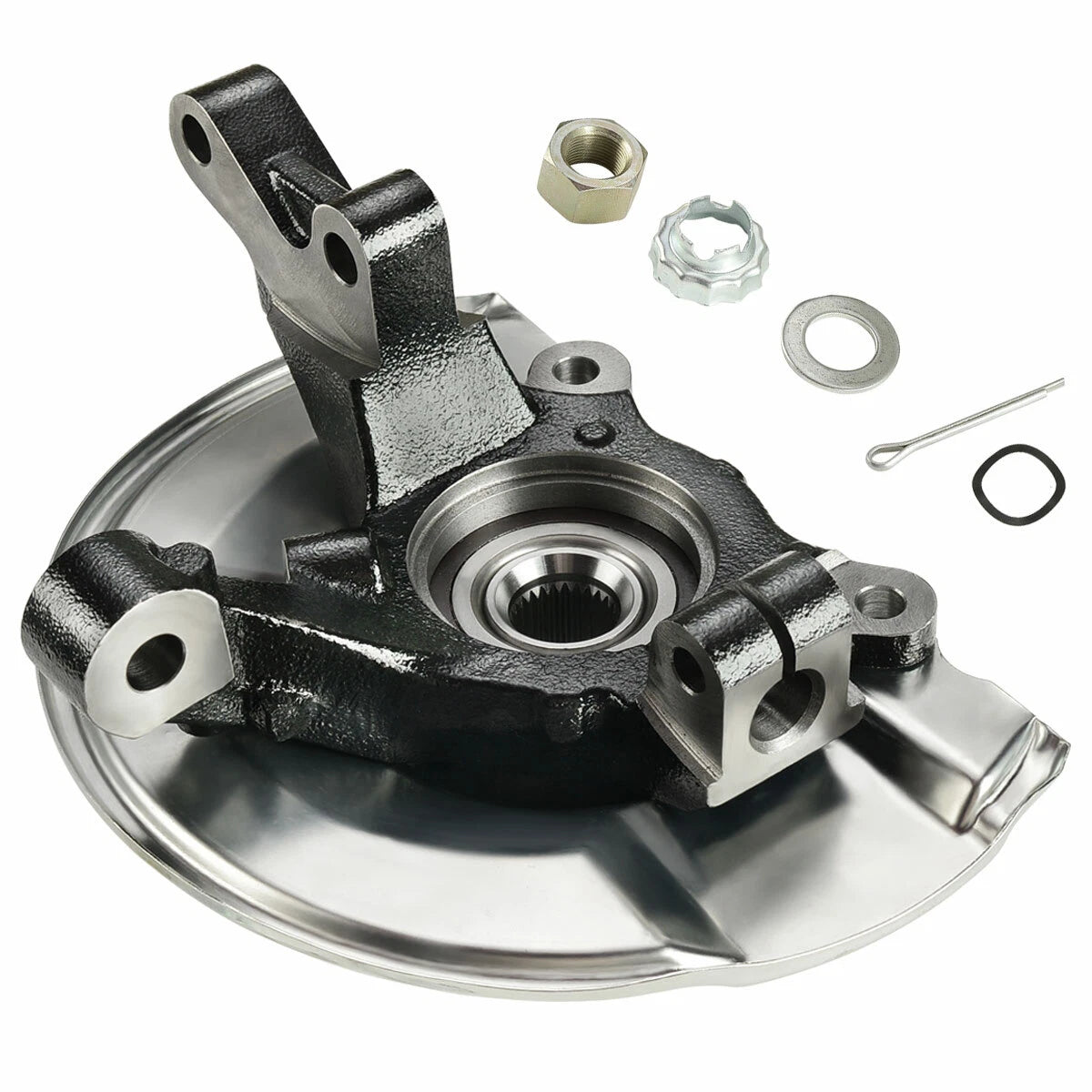 Front Left Steering Knuckle & Hub Bearing for Jeep Compass (2007-2017)