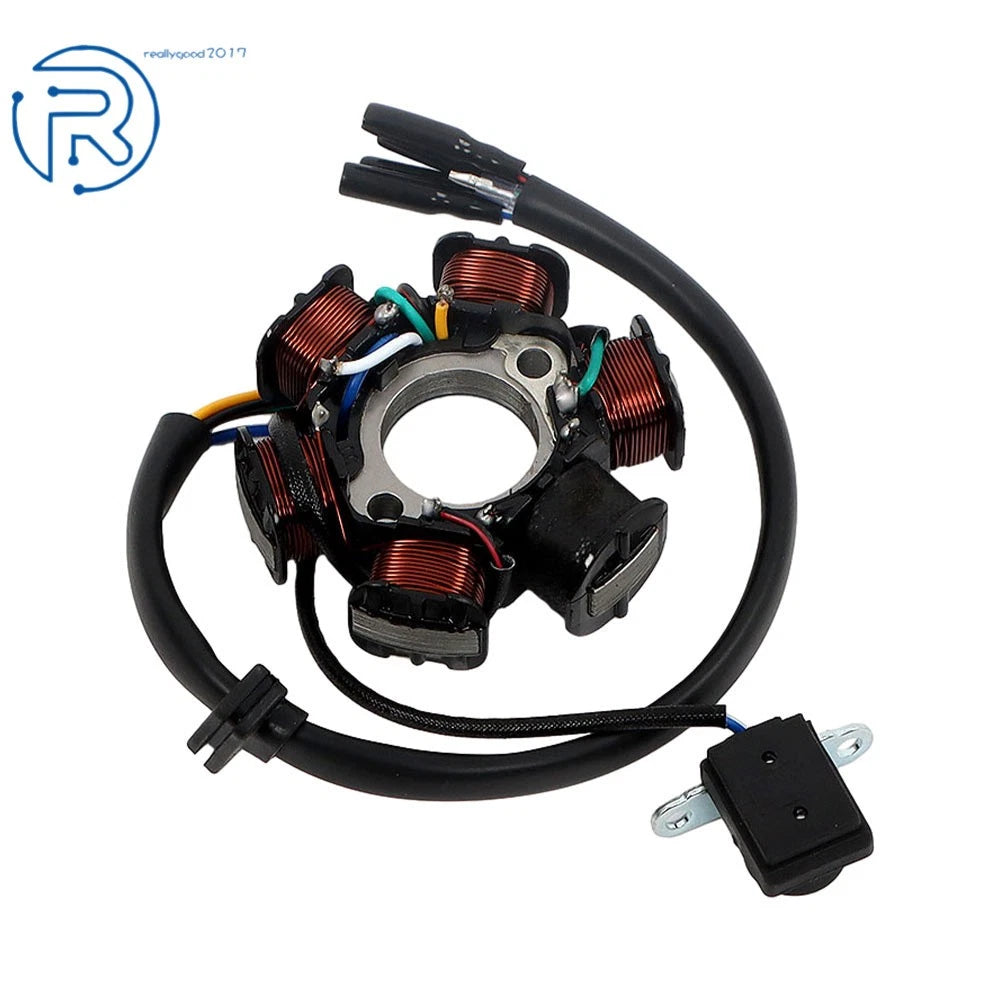 Coil Magneto Flywheel Stator for ATV 50cc 70cc 110cc 125cc (Year Range)