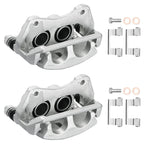 Brake Calipers Front Left Right with Brackets for Honda Pilot (2009–2015)