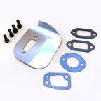 Exhaust Deflector Replacement Kit with Screws for Chainsaw 61 268