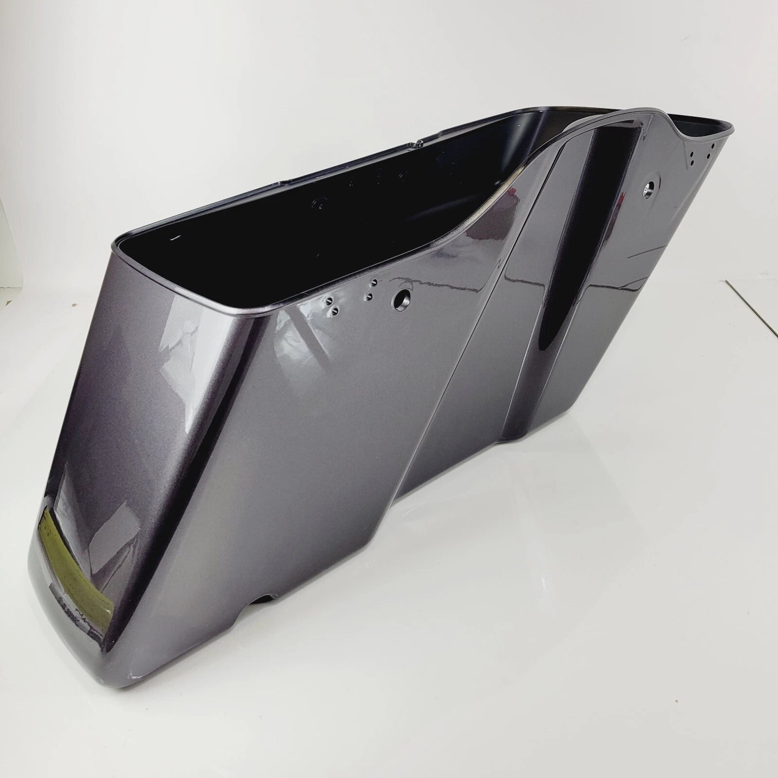OEM Left Saddlebag for Harley-Davidson (2014–2023) Charcoal Pearl 90201065DTH