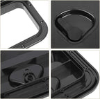 Marine Deck Access Hatch 24" x 9-5/8" Rectangle Boat Hatch & Lid (180°)