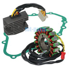 Stator Regulator Rectifier Gasket for Kawasaki EX400 GPZ400S (1988–1990) KLE400 (1991–1999)