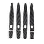 Set of 8 Carbon Fiber Outer Door Handle Cover Trim for Chevrolet Equinox (2018–2021)