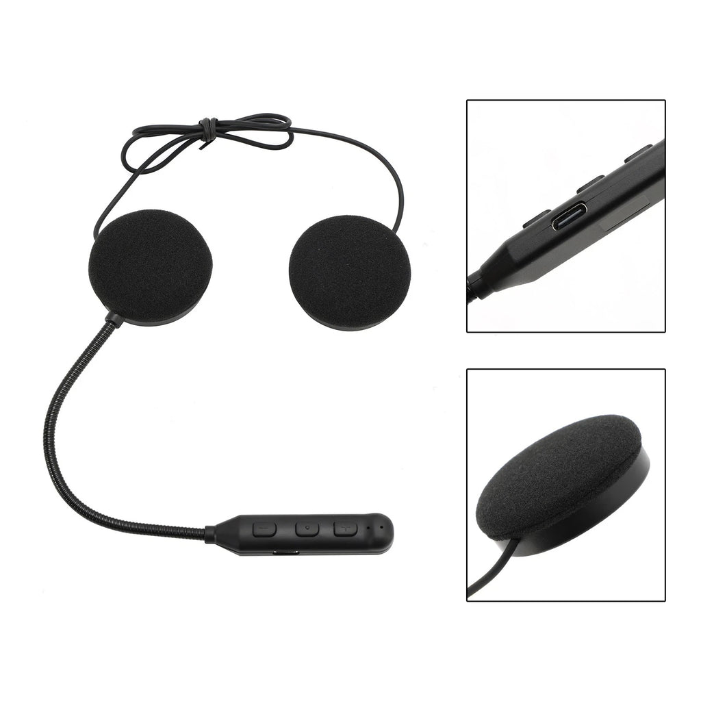 Bluetooth Helmet Speaker Headset for Motorcycle (Universal)