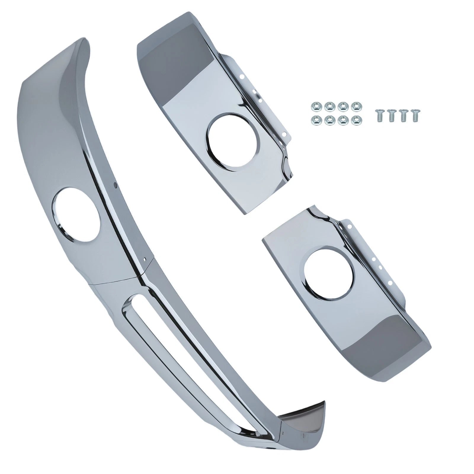 Front Bumper Bar Chrome for Ford F-150/Lincoln Mark LT (2006–2008) FO1002400