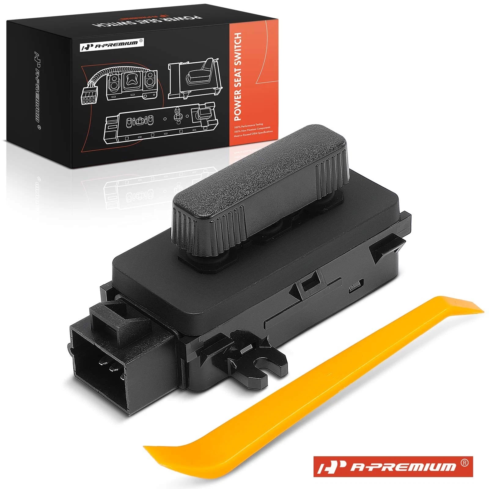 Power Seat Switch for Chevrolet Silverado 1500, Impala, GMC Sierra 1500 