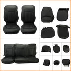 Complete Set of Front & Rear Seat Covers for Ford F-250 Super Cab (2017–2022)