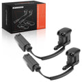2X Heated Front Windshield Washer Nozzle for BMW 540i (1997–2003)