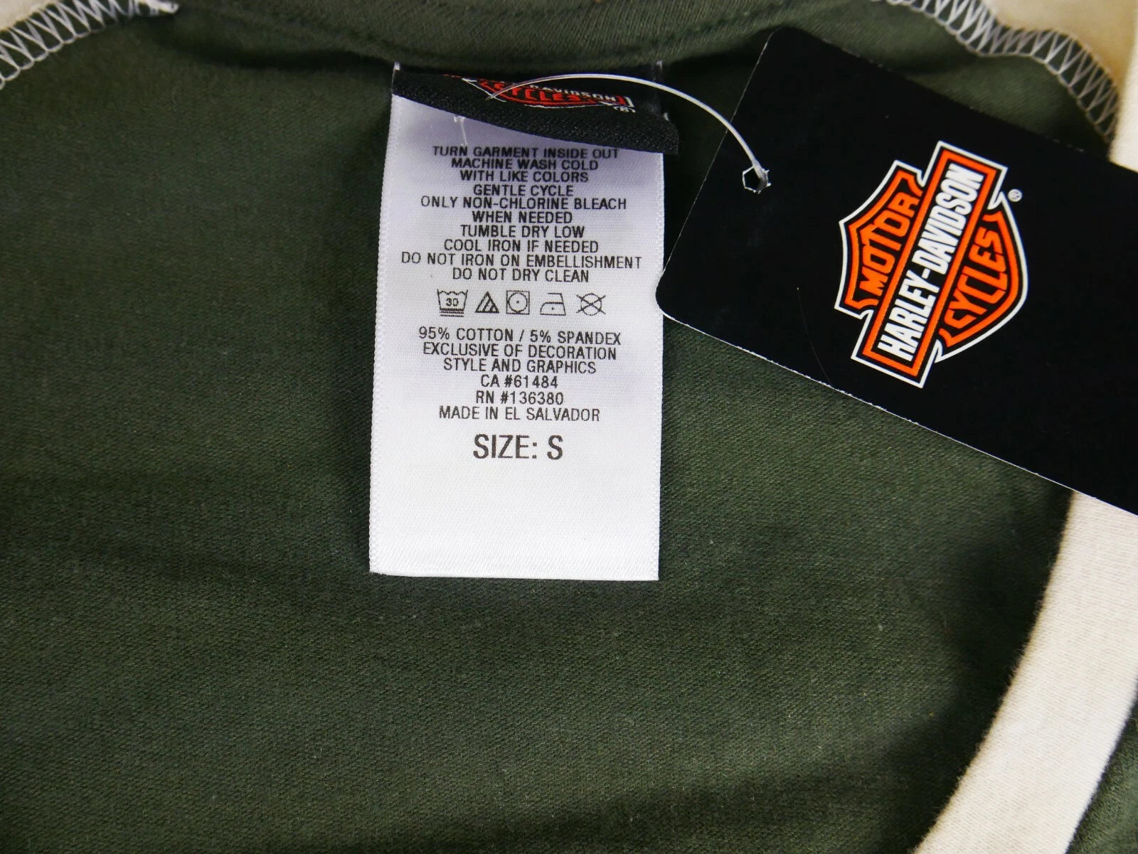 Women's Baseball Style T-Shirt for Harley Davidson