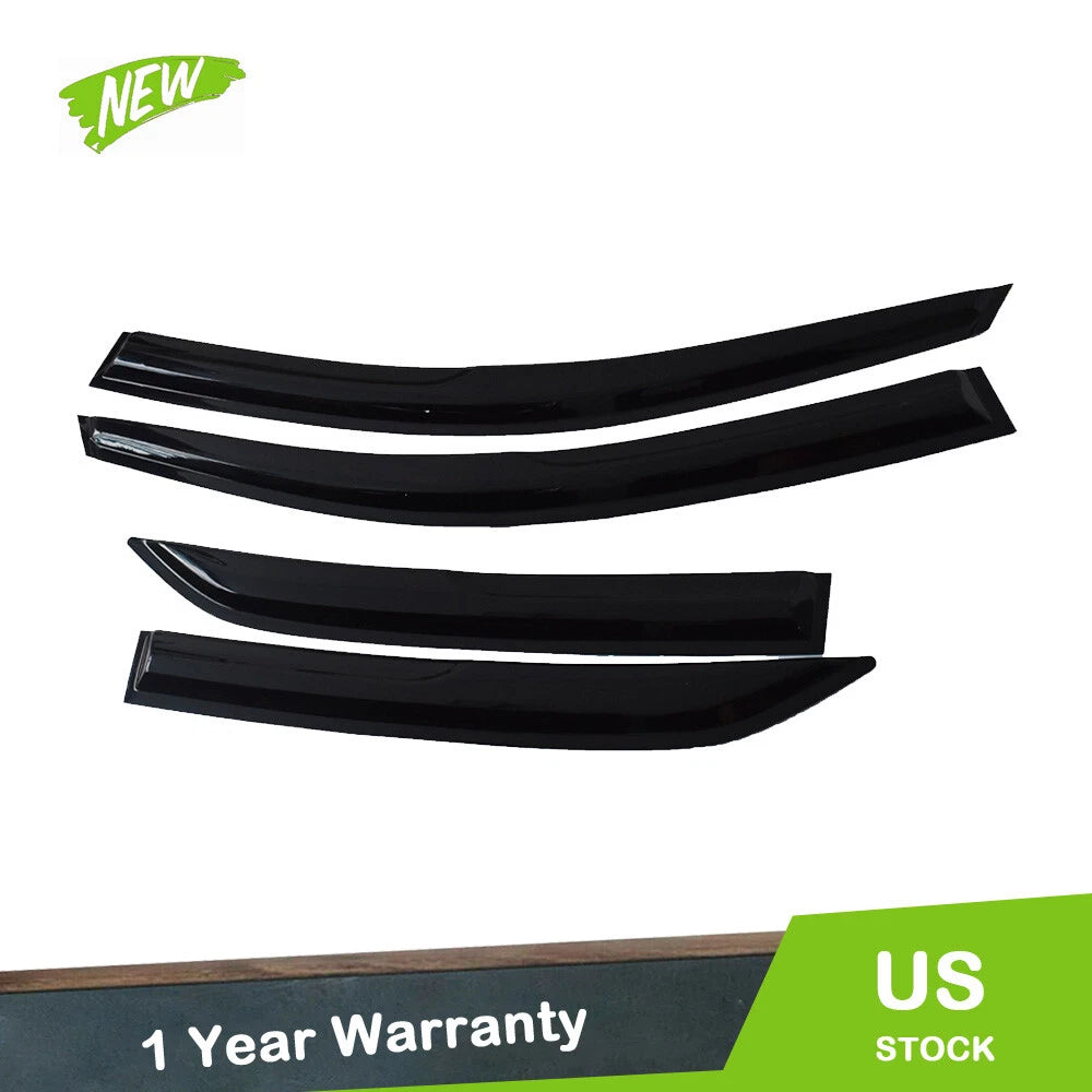 Set of 4 Window Vent Visors for Toyota Corolla (2009–2013) Acrylic Rain Guard