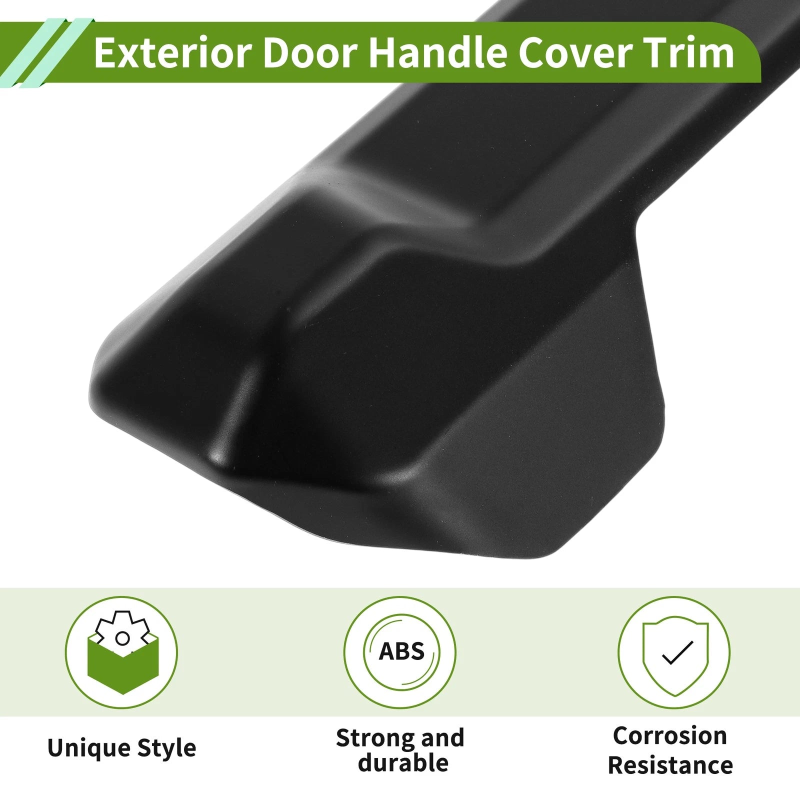 Exterior Door Handle Cover Trim for Toyota Tundra (2022–2025) 1 Hole ABS