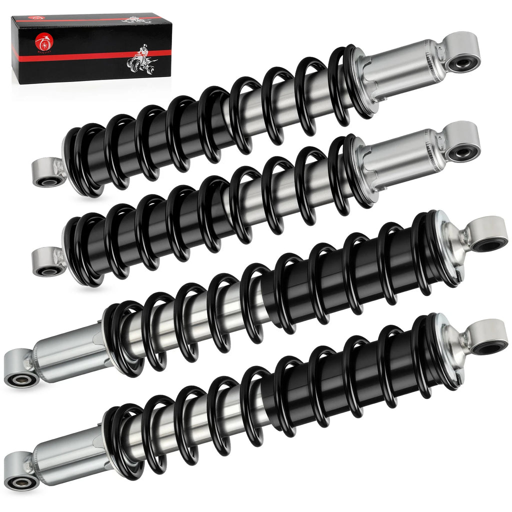 Set of 2 Front Rear Shocks Absorber for Honda Foreman Rubicon 500 (2001–2014)