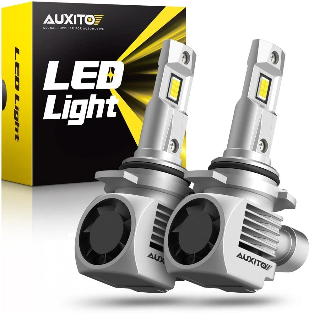 CANBUS 9012 LED Headlight Bulb Kit for HIR2 (9000LM, High/Low Beam)