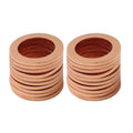 20 x M12*1.5 Copper Oil Drain Plug Gasket Washers for Universal Use