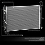 Aluminum Core Cooling Radiator for Mazda MX-5 Miata (2016–2023) DPI 13572
