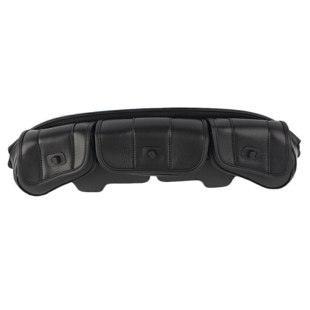 3 Pocket Windshield Fairing Pouch Bag for Harley Touring Electra Glide (1996–2013)