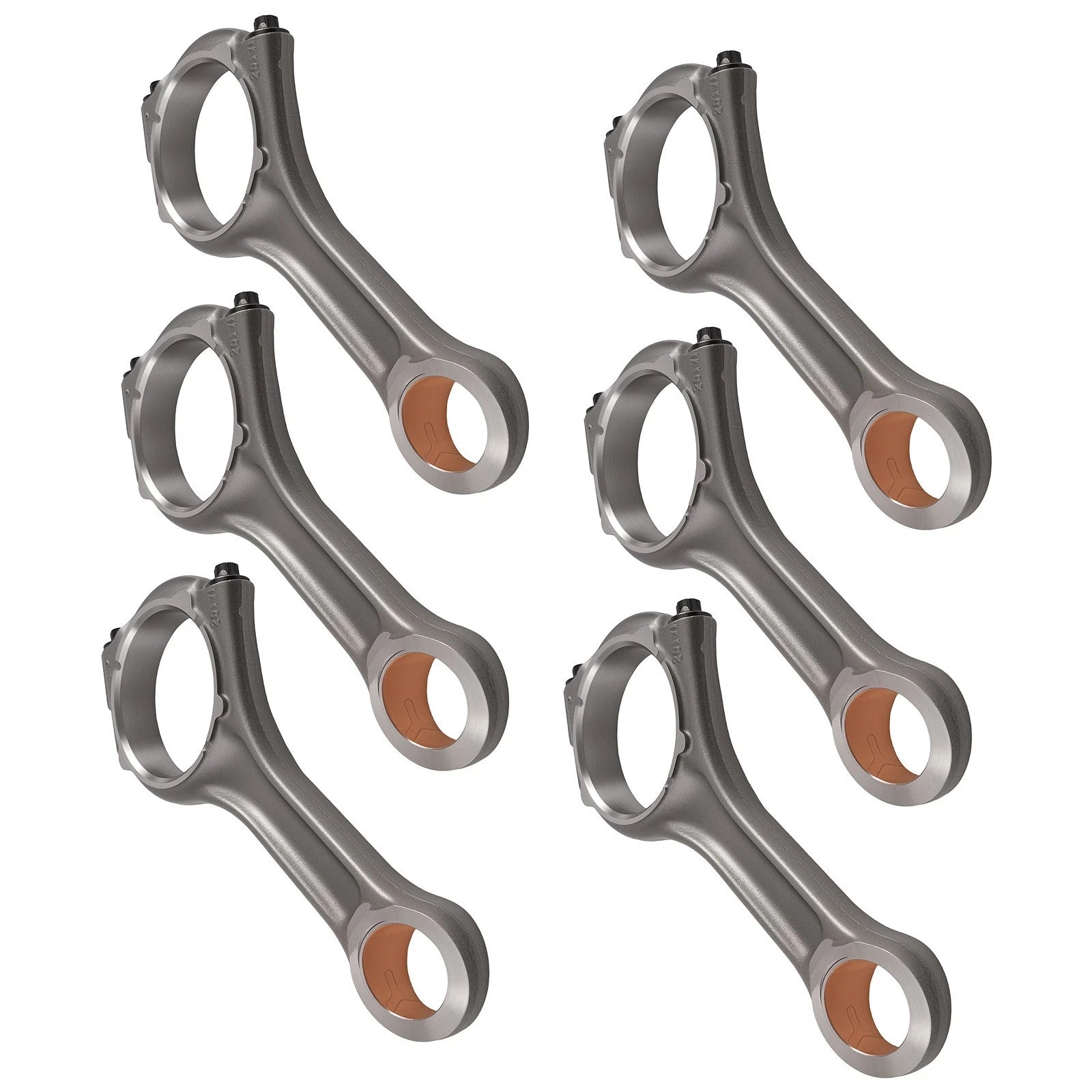Set of 6 Connecting Rods for RAM 1500 3.0L V6 Turbo Diesel (2014–2018)