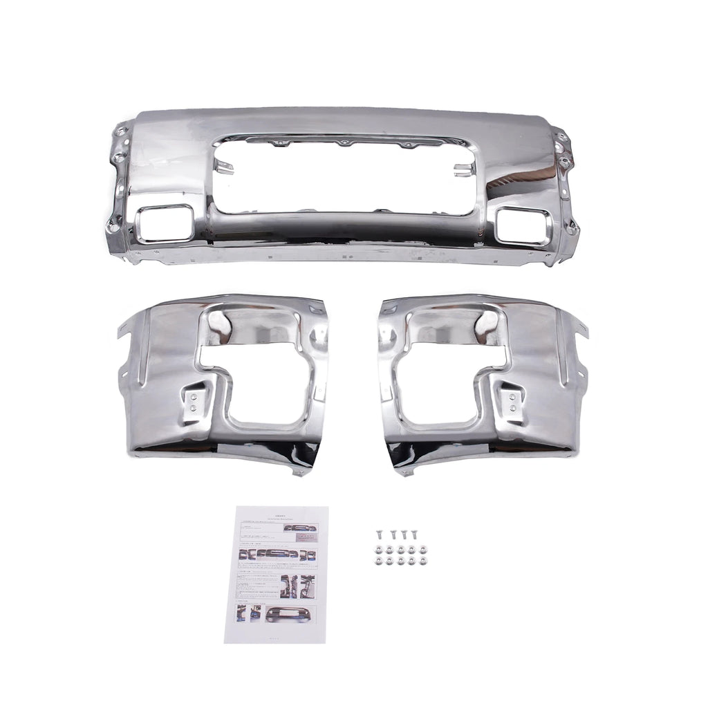Chrome Front Bumper for Nissan Armada (2005–2007) Titan (2004–2015)