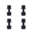 Set of 4 Nylon License Plate Screws M25 10 for Boat Motorcycle