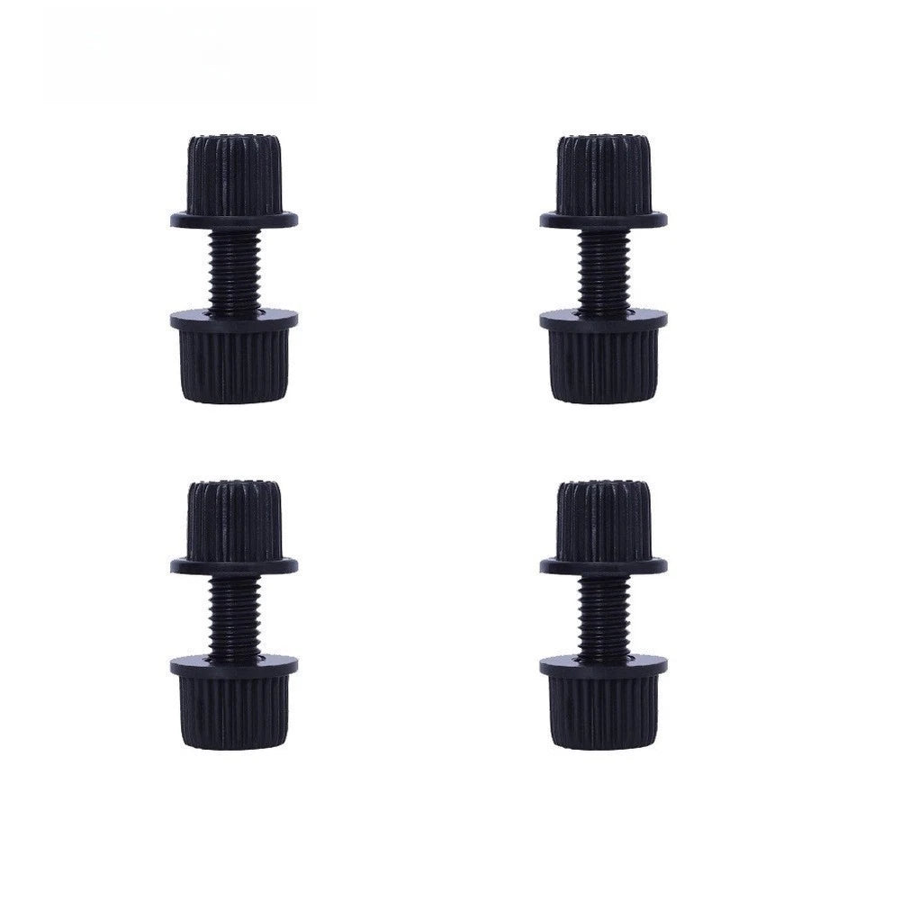 Set of 4 Nylon License Plate Screws M25 10 for Boat Motorcycle