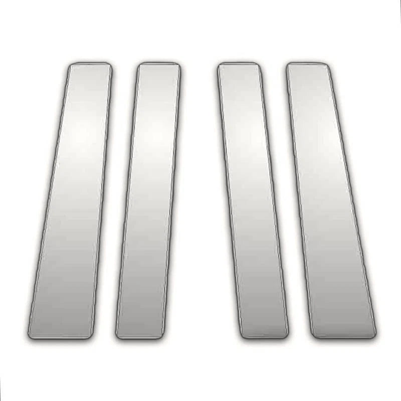 4 Pc Chrome Pillar Posts Replacement for Nissan Titan King Cab (1986–1997)