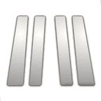 4 Pc Chrome Pillar Posts Replacement for Nissan Titan King Cab (1986–1997)