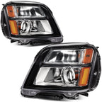 Pair of Black Projector Headlights for GMC Terrain (2016–2017)