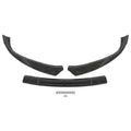 Carbon Fiber Look Front Bumper Lip Spoiler for Tesla Model S (2016–2020)