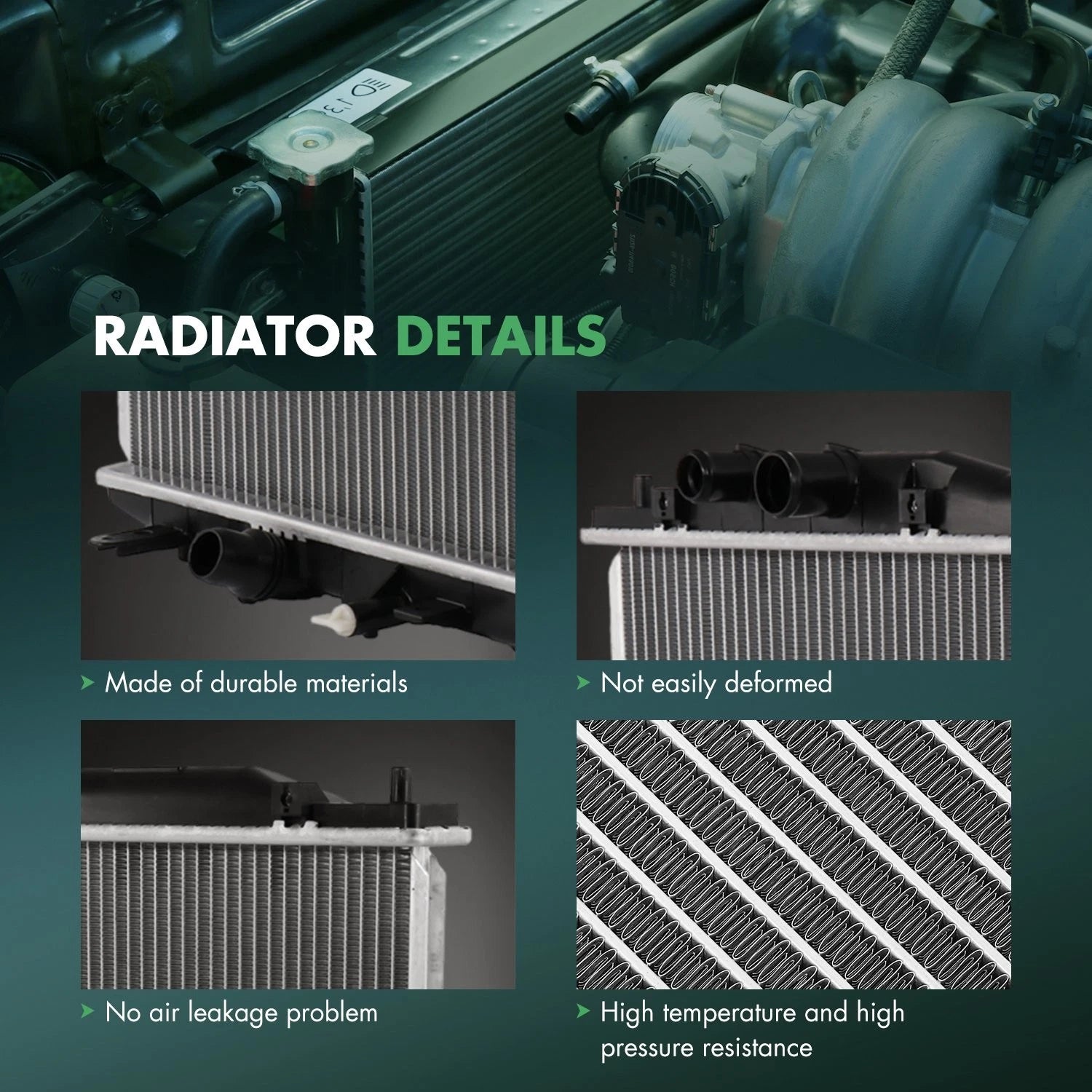 Radiator for Acura CSX Honda Civic 2006–2011