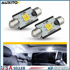 2X LED Dome Light Bulbs for Make Model (YYYY–YYYY)