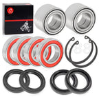 Front Rear Wheel Bearing Seals for Yamaha Big Bear 400 YFM400FB (2007–2012)