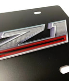 License Plate Emblem 3D Gloss Logo for Chevy Silverado Z71 (2019–2024)