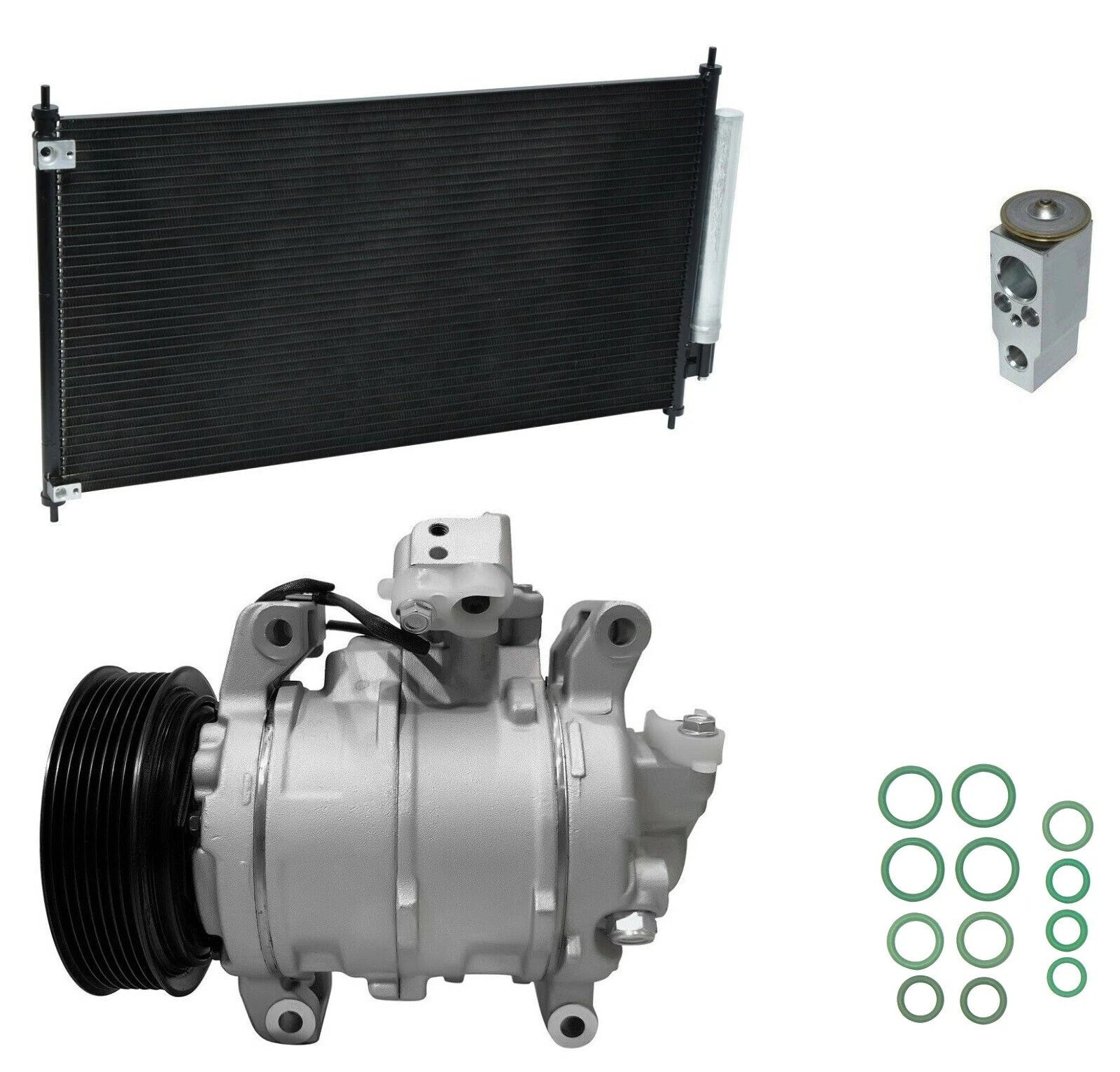 A C Compressor Kit With Condenser for Honda Accord 2.4L (2016–2017)