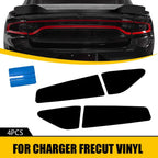Tail Light PreCut Tint Overlay Vinyl Decal for Dodge Charger (2015–2022)