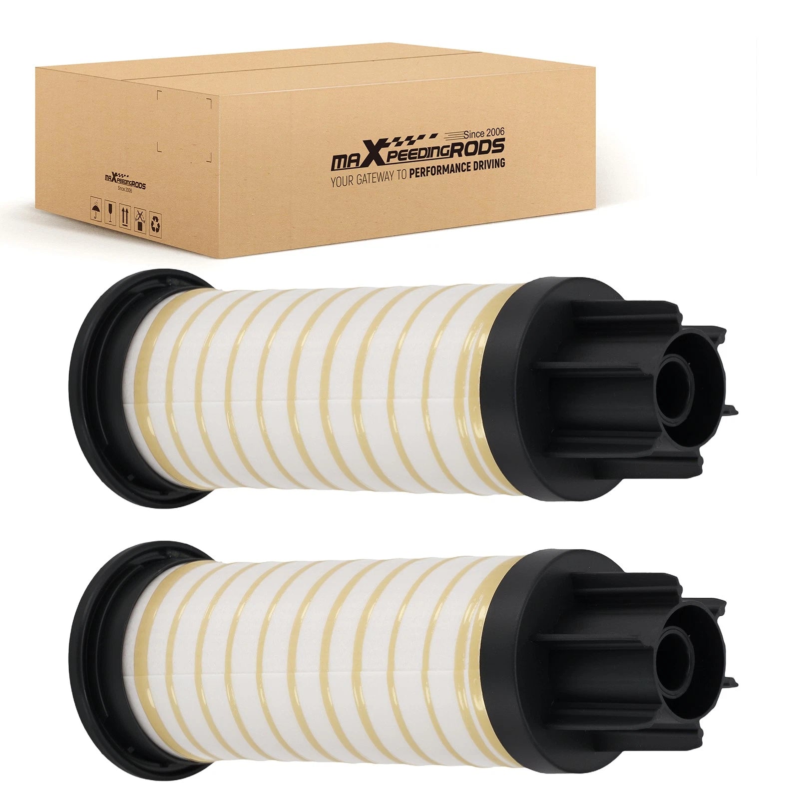 Set of 2 Fuel Water Separators for Caterpillar 953K 963K 924K 926M 930K