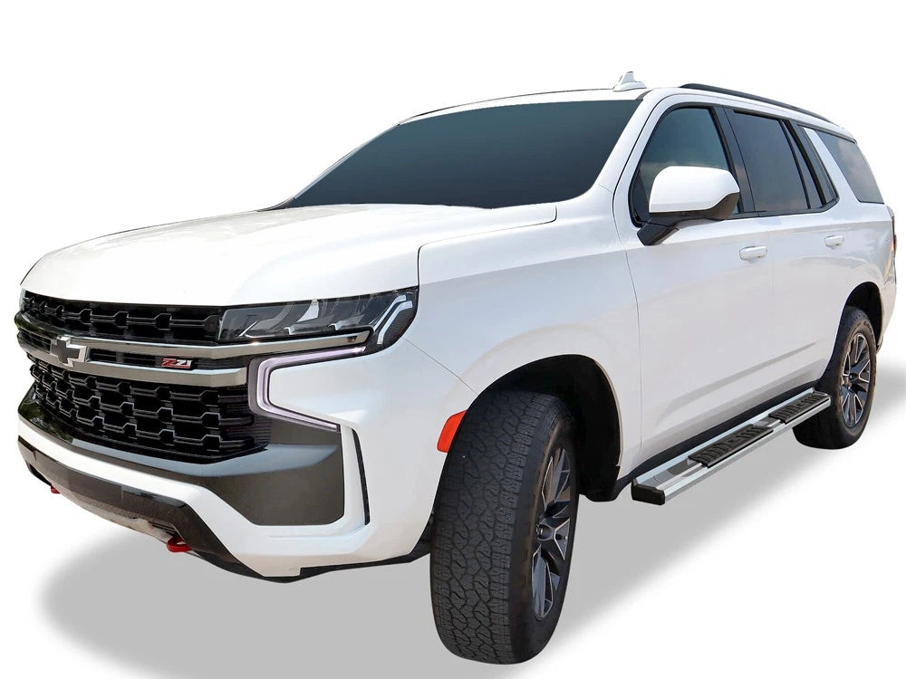 Chrome Nerf Bar Steps for Chevy Suburban (2021-2026)