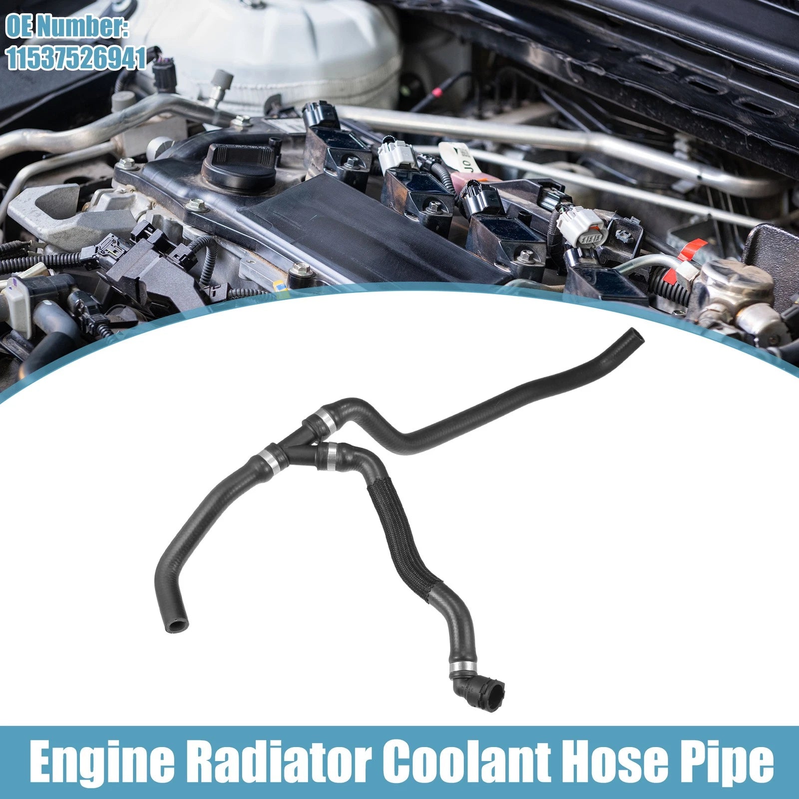 Coolant Heater Hose for BMW Z4 SDrive30i (2009–2016) No. 11537526941