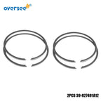 2 Sets Piston Ring STD 39-827491A12 for Mercury Mercruiser Outboard (2T 20-25HP)
