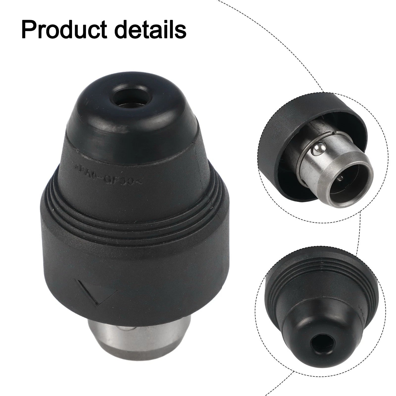 1 SDS Plus Drill Chuck for GBH2-26DFR 28DFV 4-32DFR (Stainless Steel)