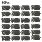 50Pc Carburetor Diaphragm Gasket for Briggs & Stratton (270026, 272538, 272538S, 272637)