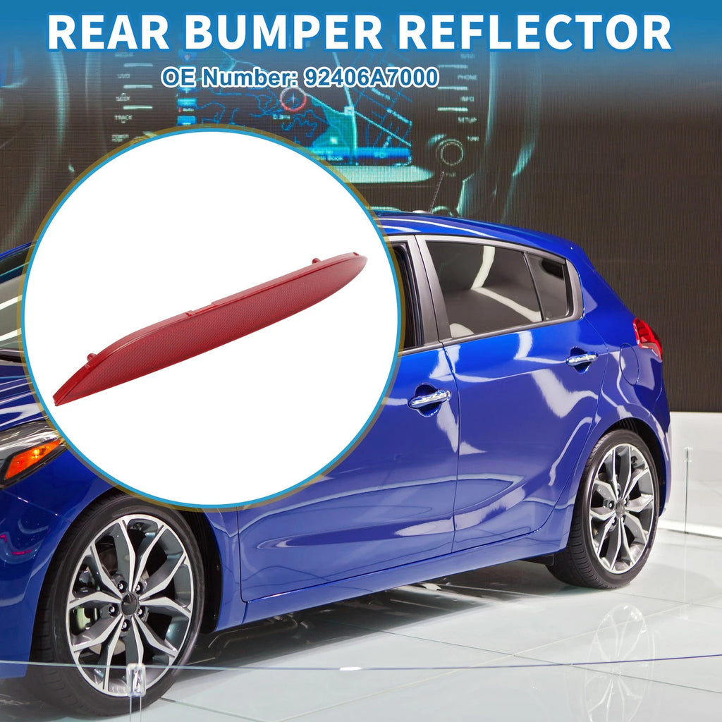 Rear Right Bumper Reflector No. 92406A7000 for Kia Forte (2014–2018)