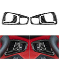 Carbon Fiber Black Interior Door Handle Cover Trim for Honda S2000 (2004-2009)