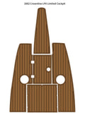 EVA Foam Faux Teak Deck Flooring Pad Mat for Crownline LPX Limited (2002)